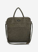 Olive Corduroy City Tote