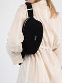 Black Corduroy Fanny