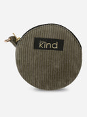 Olive Corduroy Coin Purse