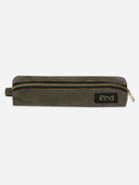 Olive Corduroy Organiser Pouch