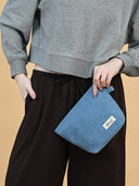 Cloud Denim Utility Pouch